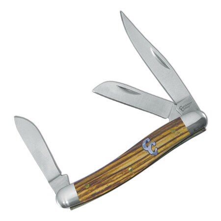 Scipio 3-Blade Sagebrush Stockman Pocket Knife FCC0001ZW